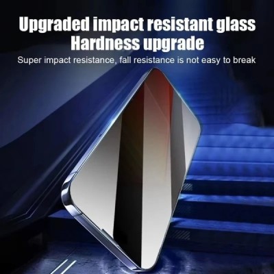 Protection d'écran anti-espion pour iPhone - Facile à appliquer - Lot de 3