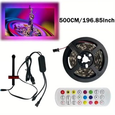 RGBIC LED strip with synchronization for 42-75 inch TVs with Coma