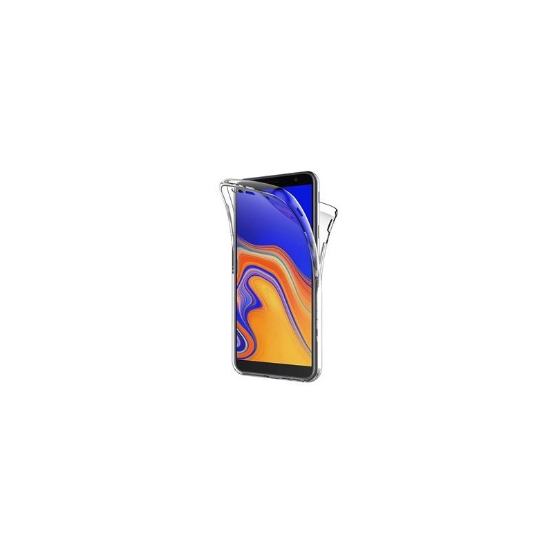 Capa 360 Gel Dupla Frente e Verso - Samsung Galaxy J4 Plus / J4 Prime - Transparente