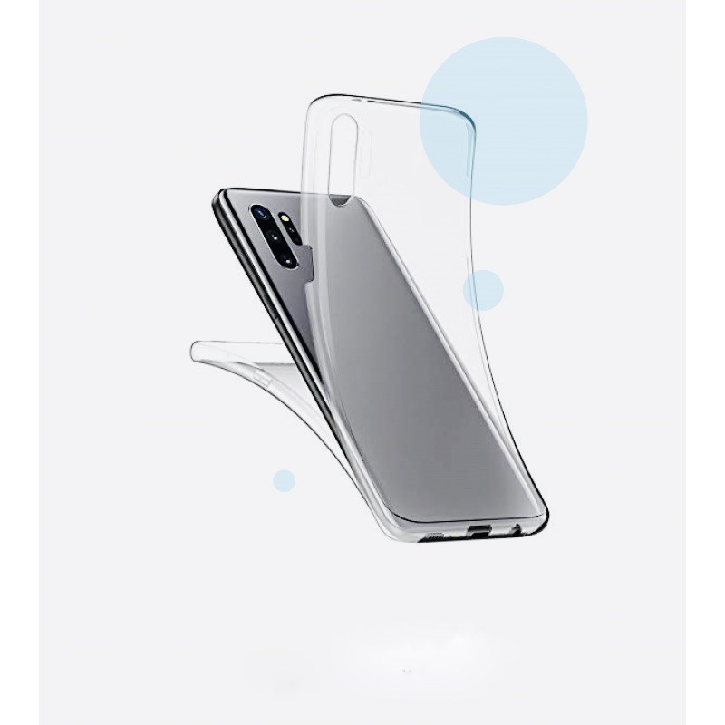 Capa 360 Gel Dupla Frente e Verso - Galaxy Note 10 Pro  - Transparente